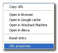 URL properties